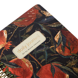 Ежедневник недатированный BV Сute Diary: Гранат, А6, 272 страницы, на пружине 3