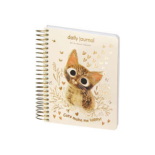 Ежедневник недатированный BV Сute Diary: Котики приносят счас...