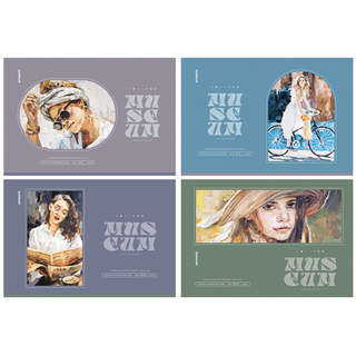 Альбом для рисования 40 листов, А4, на скрепке BG 'Gallery', ...