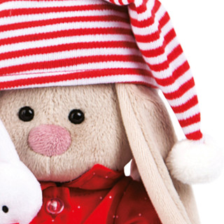 Зайка Ми в красной пижаме, 18 см, артикул SidS-158 5