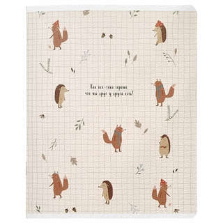 Тетрадь общая beSmart 'Dreamland' на скрепке, А5 на 48 листов...