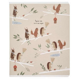 Тетрадь общая beSmart 'Dreamland' на скрепке, А5 на 48 листов...