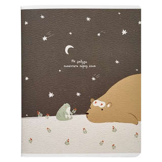 Тетрадь общая beSmart 'Forest' на скрепке, А5 на 48 листов в ...