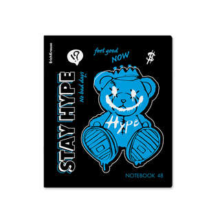 Тетрадь 48 листов в клетку, ErichKrause Low Battery, клетка, ассорти. Цена за 1 шт. 4