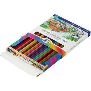 Карандаши цветные 48 цветов, Гамма Классические, заточенные 2