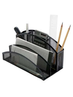 Органайзер настольный Orange Peel, металл, черный 2