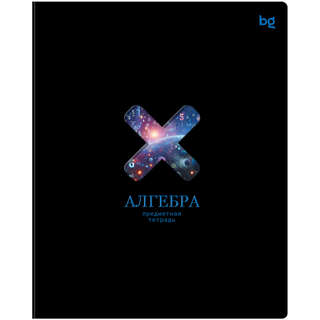 Тетрадь предметная 48 листов, BG Информационное поле: Алгебра