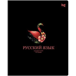 Тетрадь предметная 48 листов, BG Информационное поле: Русский...
