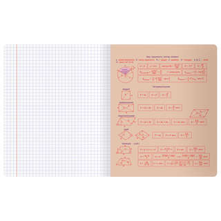 Тетрадь предметная 48 листов, BG Информационное поле: Геометрия 5