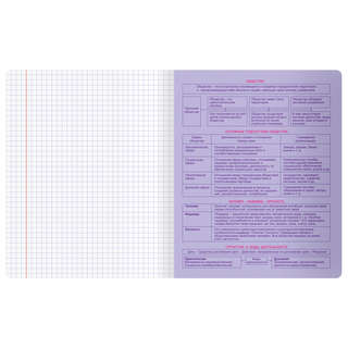 Тетрадь предметная 48 листов, BG Информационное поле: Обществознание 5