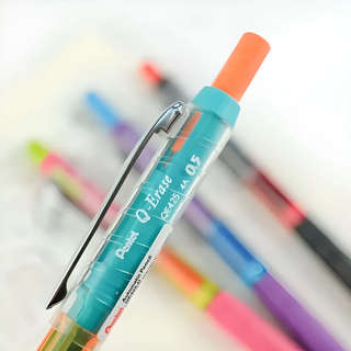 Карандаш автоматический Pentel Q-Erase, 0.7 мм, зеленый 7