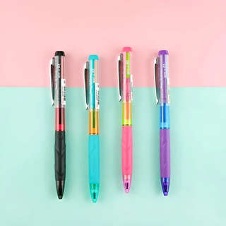 Карандаш автоматический Pentel Q-Erase, 0.7 мм, розовый 8