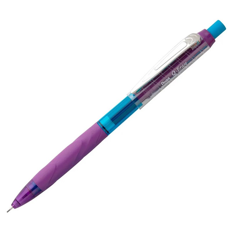 Карандаш автоматический Pentel Q-Erase, 0.7 мм, фиолетовый