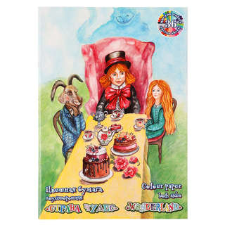 Бумага цветная двухсторонняя А4, 36 листов / 36 цветов 'Стран...