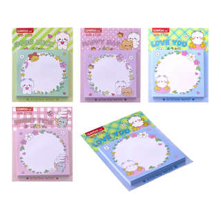 Блок для записи с клеевым краем, Alingar 'Love you', 75х75 мм...