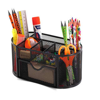 Подставка-органайзер Alingar, металлическая, 22х11 см, 9 отделений, черная 3