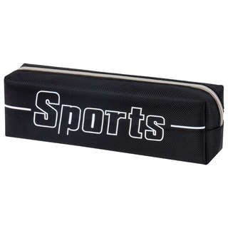 Пенал-косметичка Brauberg 'Sport', 1 отделение, полиэстер, на молнии, черный 1