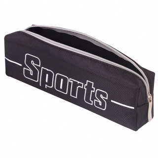 Пенал-косметичка Brauberg 'Sport', 1 отделение, полиэстер, на молнии, черный 4
