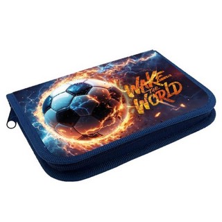 Пенал 'Огненный мяч' 1 отделение на молнии, Юнландия