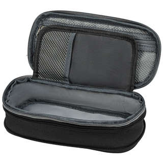 Пенал-трансформер Brauberg 'Charcoal gray', полиэстер, серо-черный 10