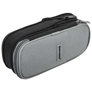 Пенал-трансформер Brauberg 'Charcoal gray', полиэстер, серо-черный 5