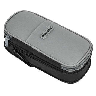 Пенал-трансформер Brauberg 'Charcoal gray', полиэстер, серо-черный 8