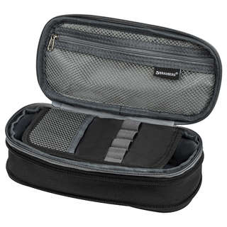 Пенал-трансформер Brauberg 'Charcoal gray', полиэстер, серо-черный 9