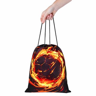 Мешок для обуви Fire split, с петлей, 42х34 см, Brauberg Kids 4