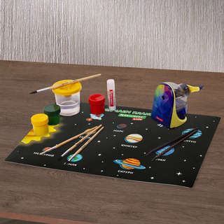 Настольное покрытие 'Space Out' А3+, пластик, 46x33 см, Brauberg Kids 5