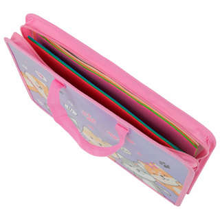 Папка на молнии с ручками 'Best fellows' А4, 1 отделение, пластик 3