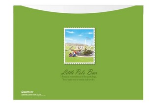 Папка-конверт на кнопке А4, Comix География 'Санкт-Петербург: Петергоф' 3