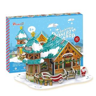 3D Пазл 'Рождественская кондитерская' с LED-подсветкой, 43 де...
