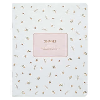 Тетрадь предметная по Химии beSmart 'April' на скрепке, А5, 4...