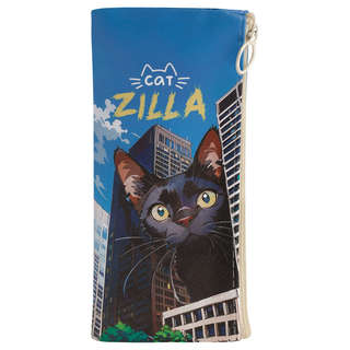 Пенал мягкий MESHU 'CatZilla', искусственная кожа