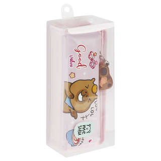 Пенал мягкий MESHU 'Capy', 2 отделения, полиэстер, ПВХ 8