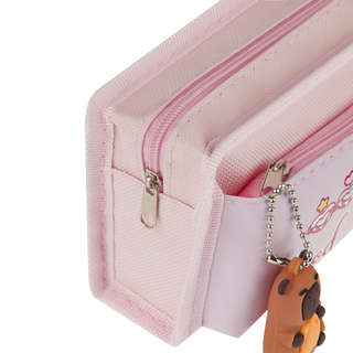 Пенал мягкий MESHU 'Capy', 2 отделения, полиэстер, ПВХ 4