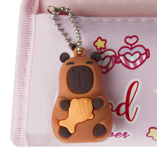 Пенал мягкий MESHU 'Capy', 2 отделения, полиэстер, ПВХ 6