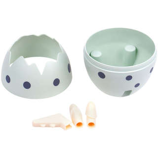 Подставка-стакан MESHU 'Dino's egg', пластиковая, мятная 4