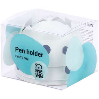 Подставка-стакан MESHU 'Dino's egg', пластиковая, мятная 5