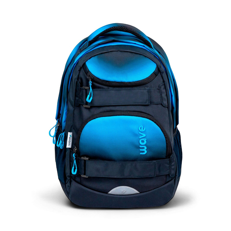 Школьный рюкзак Belmil Wave Moove Gradient Blue