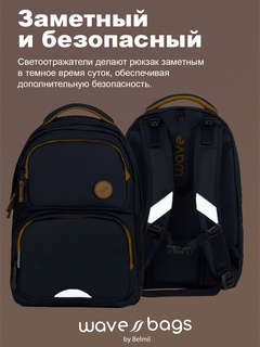 Рюкзак молодежный Belmil WAVE NORDIC 'Sandy' 17