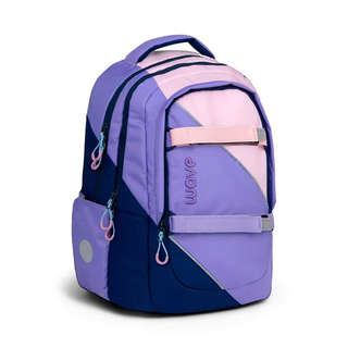 Рюкзак школьный Belmil WAVE PRIME Purple Noize ортопедический