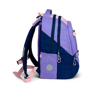 Рюкзак школьный Belmil WAVE PRIME Purple Noize ортопедический 3