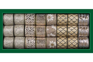 Лента для декорирования с орнаментом и цветами, 5 м х 6,5 см,...