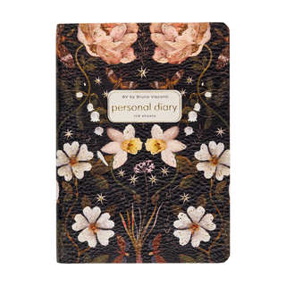 Ежедневник 'Night Garden' недатированный А6, 256 стр, BrunoVisconti 2