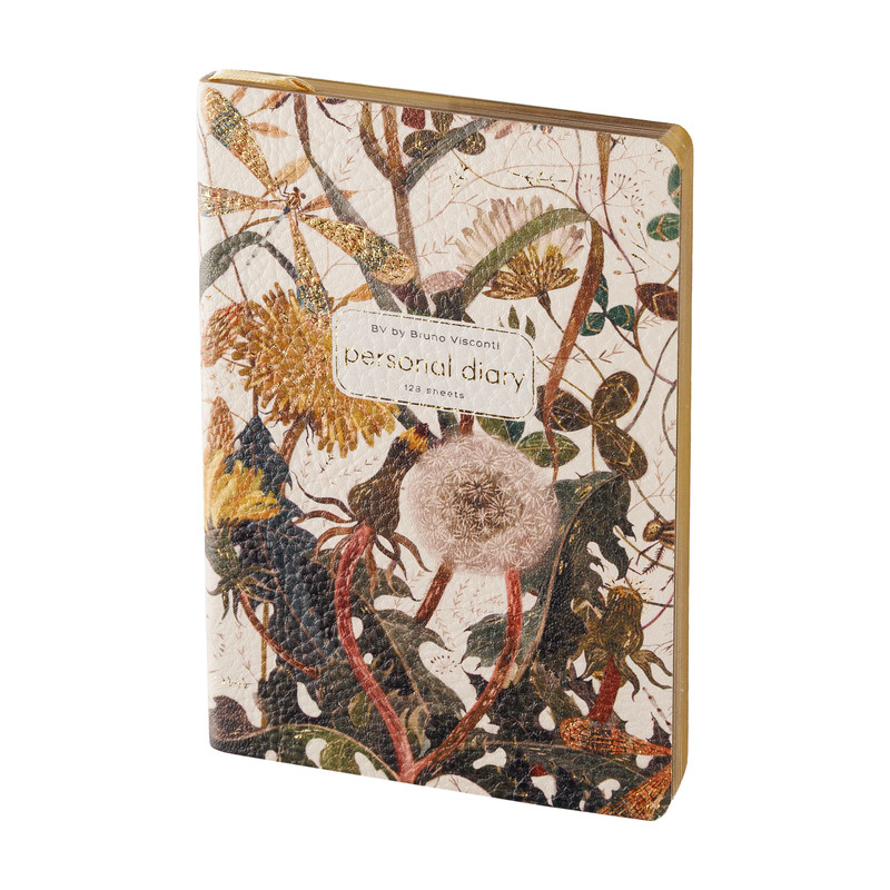 Ежедневник 'Summer Greens' недатированный А6, 256 стр, BrunoVisconti