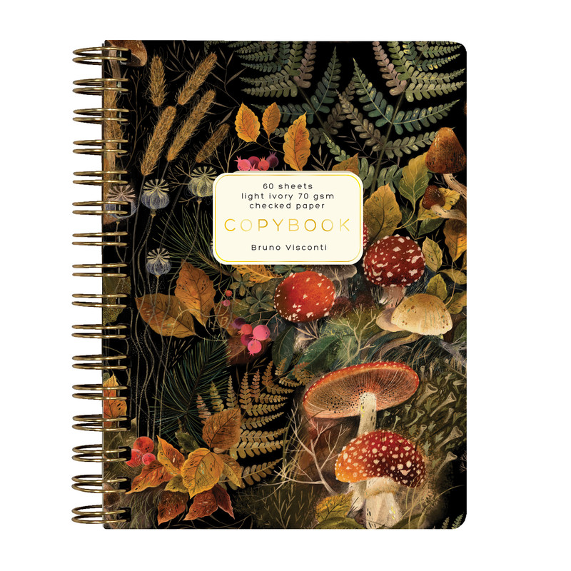 Блокнот А6, 60 листов в клетку, 'Forest Fairy Tale', Bruno Visconti