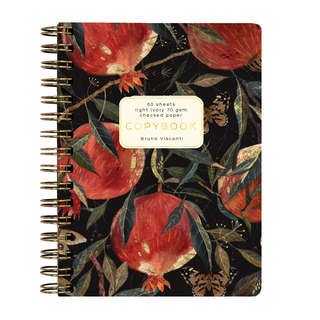 Блокнот А6, 60 листов в клетку, 'Гранат', Bruno Visconti