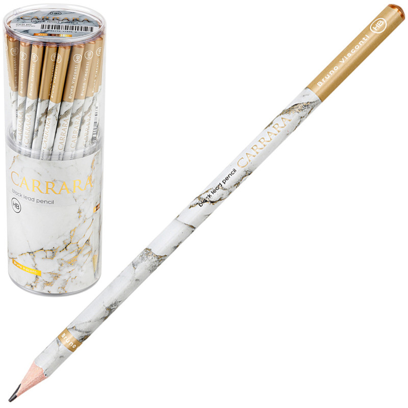 Карандаш чернографитовый НВ, BV Carrara