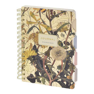 Записная книжа А5, 120 листов, на гребне, с разделителями 'Su...